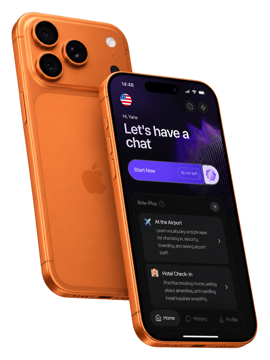 Native iOS and Android app screens built by Austin App Devs